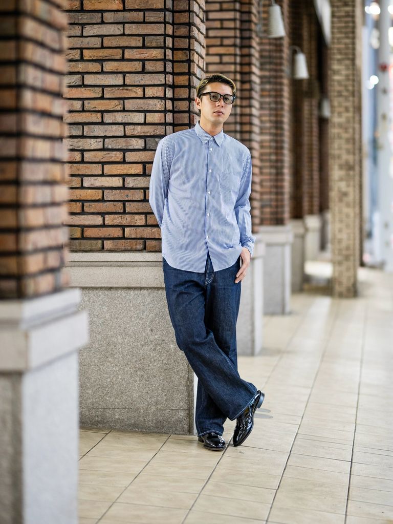 Graphpaper Broad Stripe Regular Collar Shirt 新作発売！