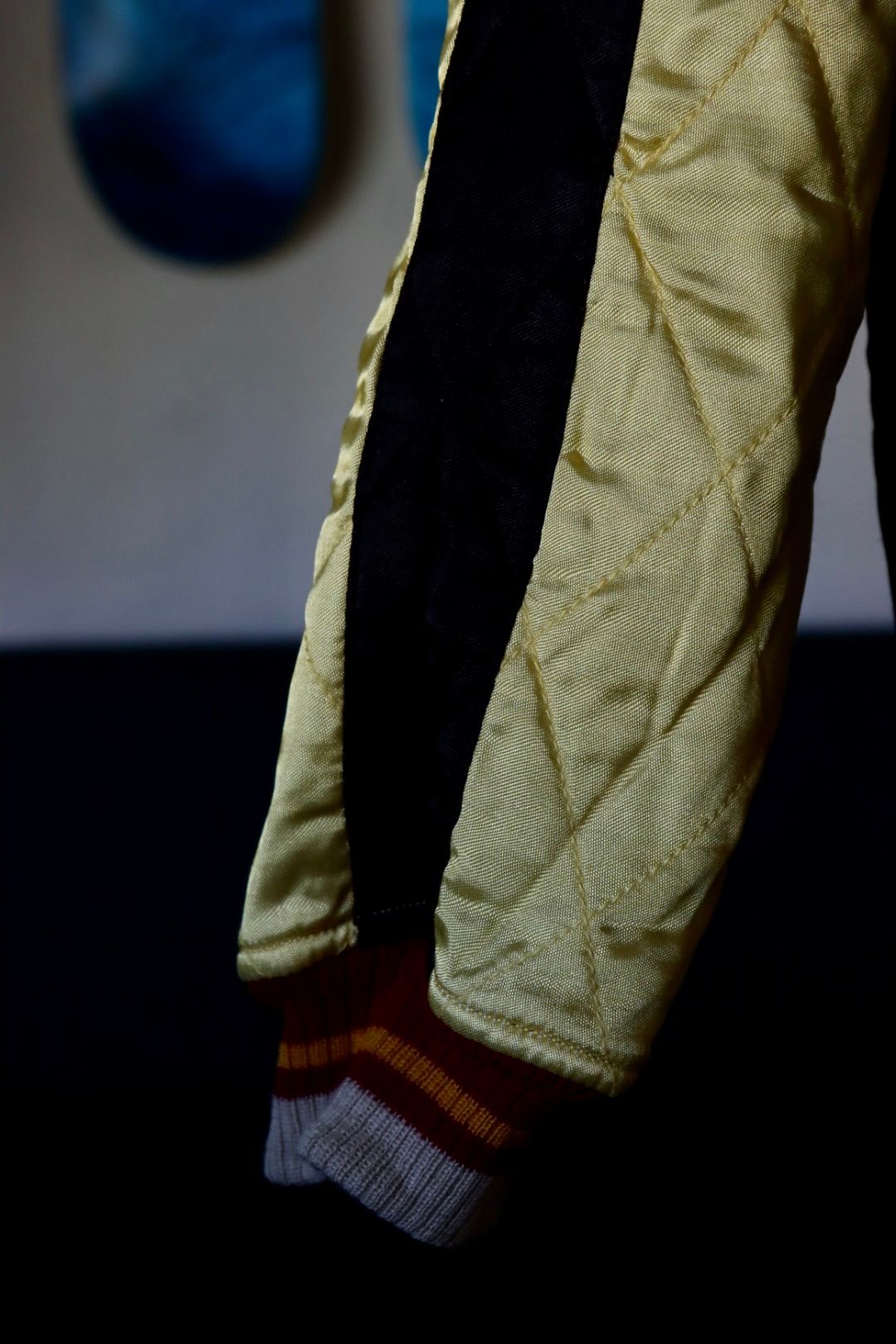 セントマイケル×WILDSIDE YOHJI YAMAMOTO SKULL SUKA JACKET(SM-A23-0000-C26)BLACK