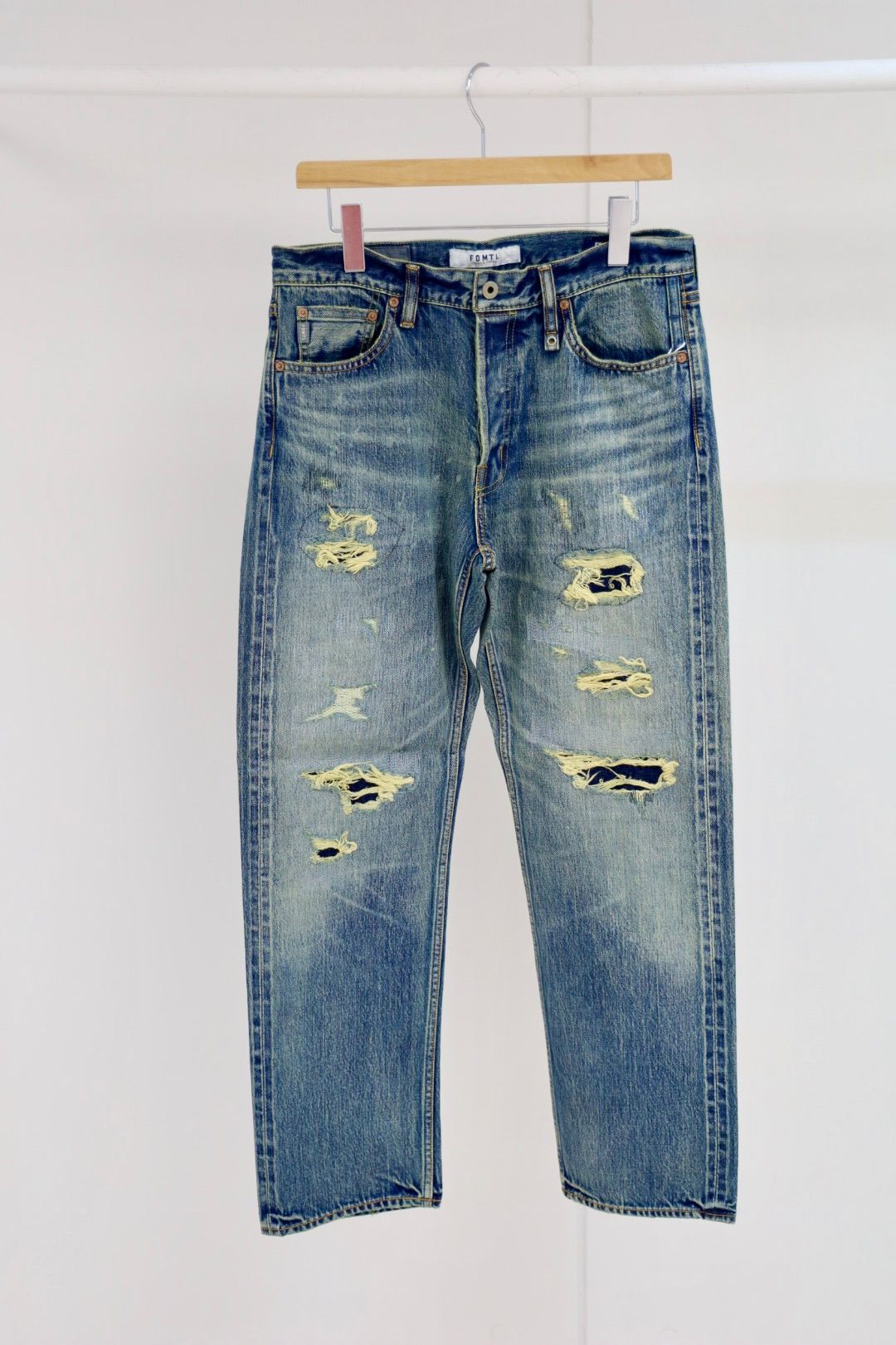 ファンダメンタル デニムパンツ CLASSIC FIT DENIM CS131 (FA25MG131)INDIGO