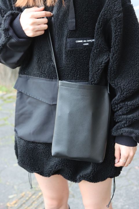 COMME des GARCONS HOMME 22AW 新作ボアフリースハーフジップパーカstyle.2022.10.3