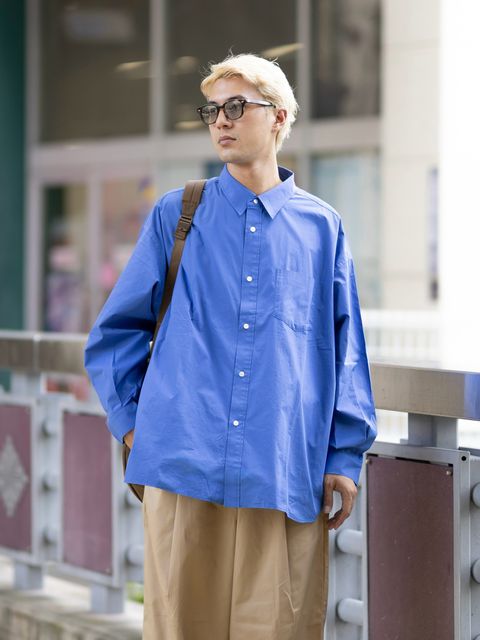 フレッシュサービス 26AW CORPORATE UNIFORM L/S SHIRT(FSC263-50016B)BLUE☆8月8日(土)発売！
