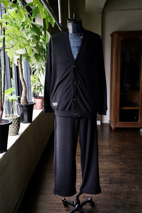 ReFresh!Service. “UTILITY PILE CARDIGAN SET-UP”(BLACK)☆9月27日(土)発売！