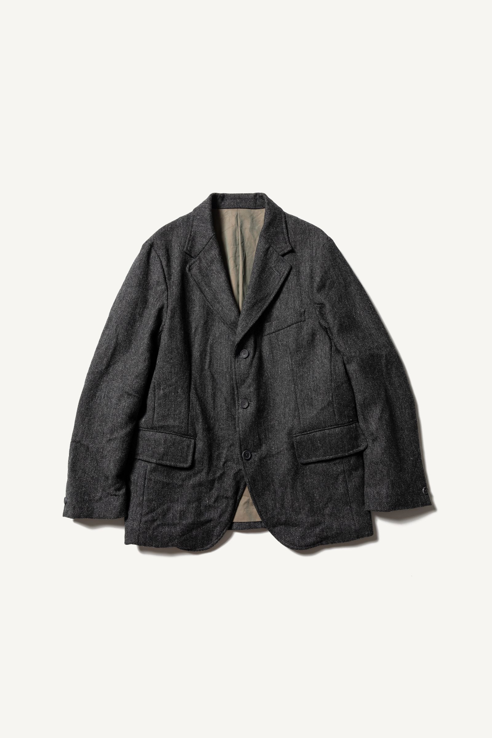 A.PRESSE - アプレッセ22FW Tweed Tailored Jacket(22AAP-01-16H)CHARCOAL | mark