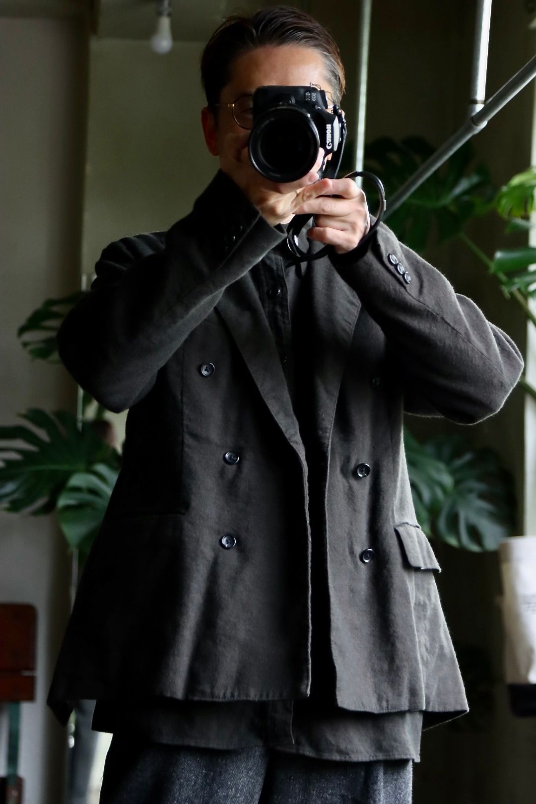 アプレッセ22FW Double Breasted Jacketスタイル.2022.9.26.