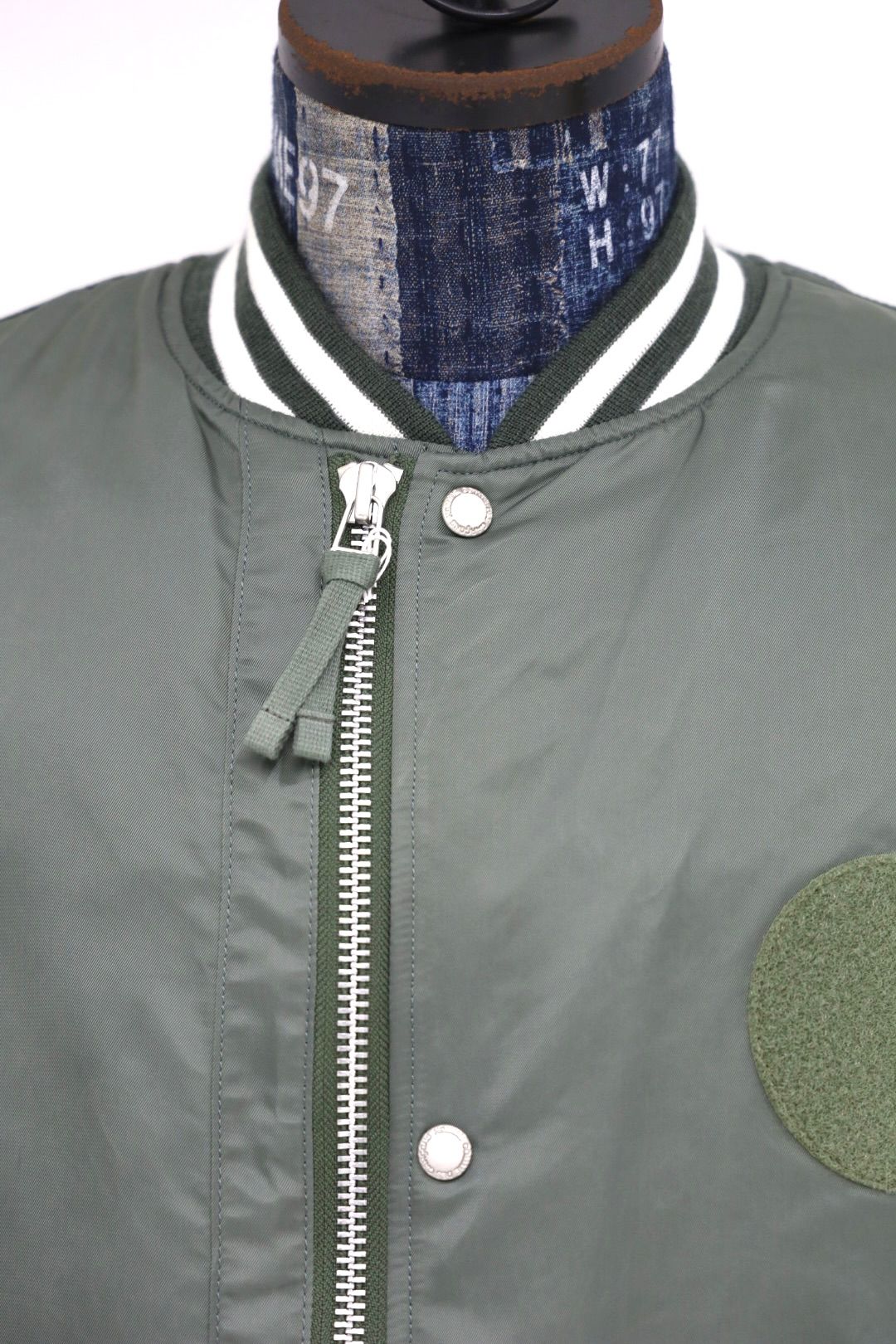 コムデギャルソンオム26FW リブライン入りナイロンツイルジャケット(HR-J003-051-2)KHAKI☆8月7日(金)発売！