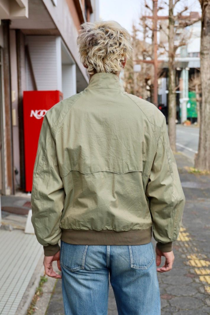 blurhms 26SS Cotton Gabardine Harrington Jacket 新作発売！