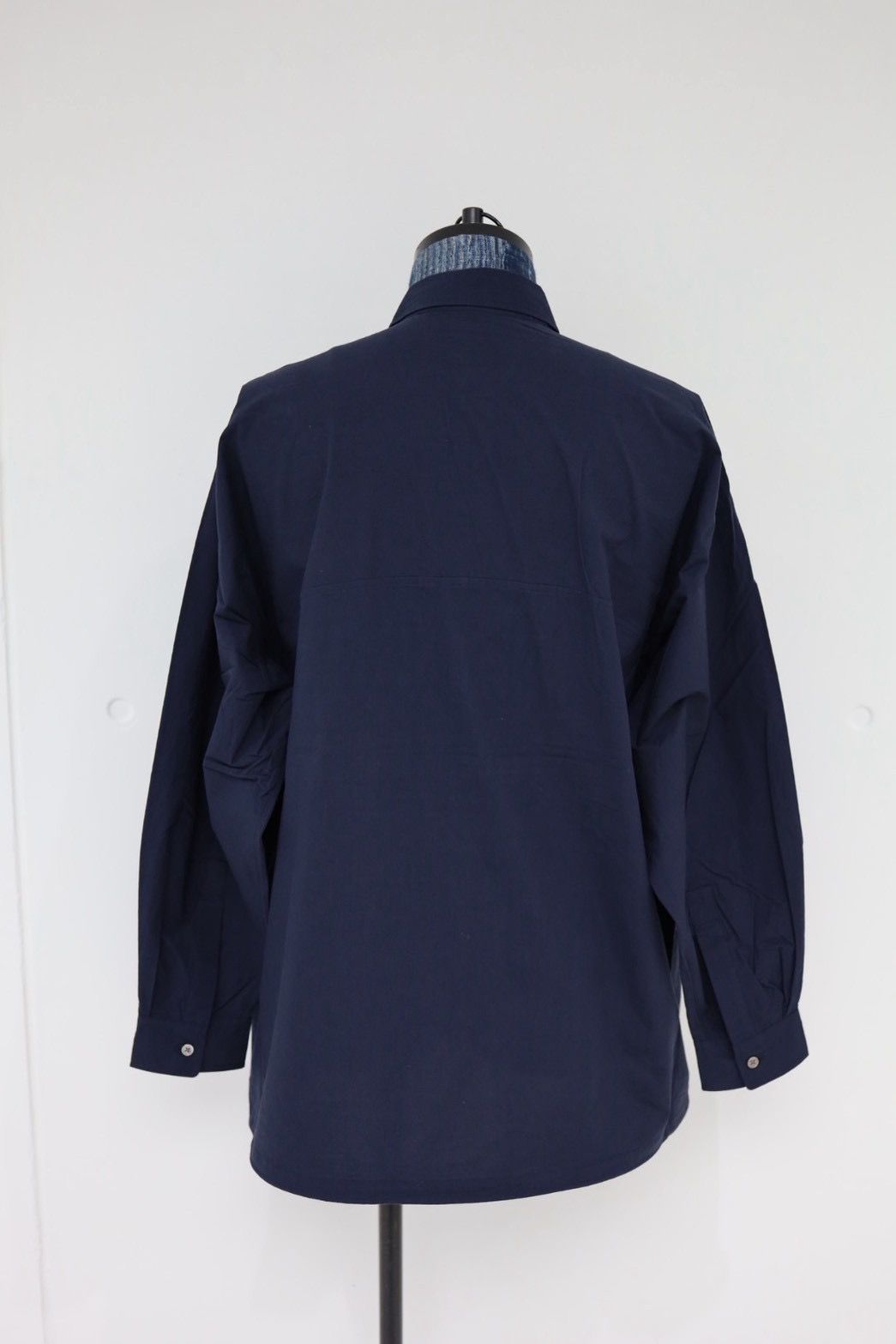 フレッシュサービス CRISP COTTON ANORAK L/S SHIRT(FSC261-50247)NAVY☆3月14日(土)発売！