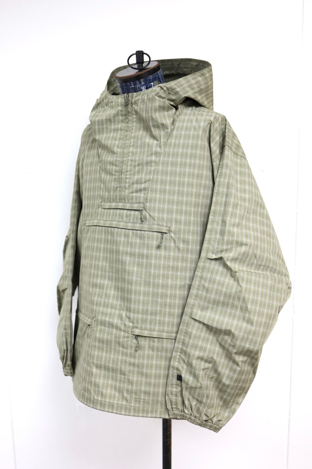 DAIWA PIER39(ダイワピア39) TECH ANORAK JACKET SUMMER PLAID(BJ-70026)SAGE GRAY☆2月21日(土)発売！