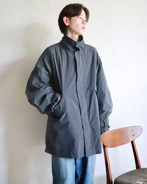 ATON エイトン 23AW AIR WEATHER SHORT MODS COATスタイル