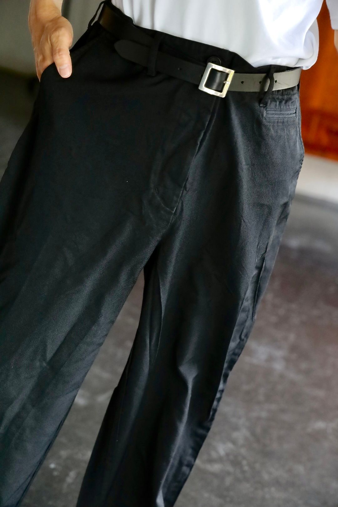 COMME des GARCONS HOMME 綿裏毛製品洗いスウェットスタイル.2025.9.5.