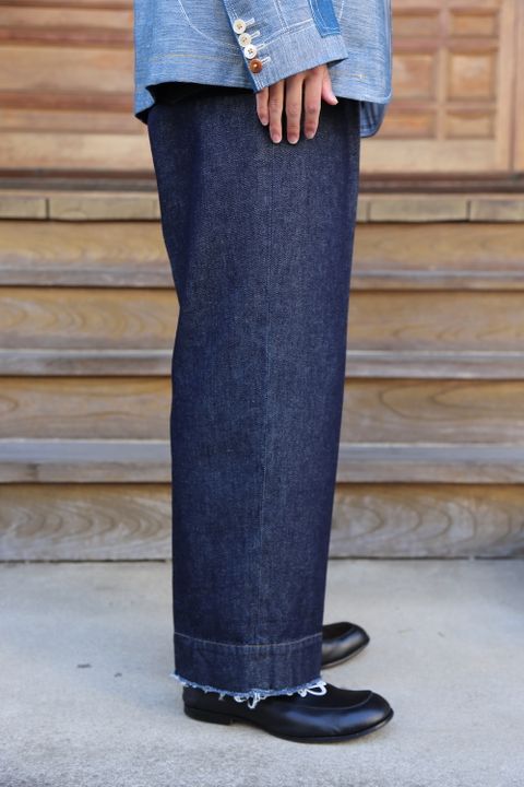 JUNYA WATANABE COMME des GARCONS MAN 綿リネンデニムジャケット(WG-J007-051) style. 2021.04.05.