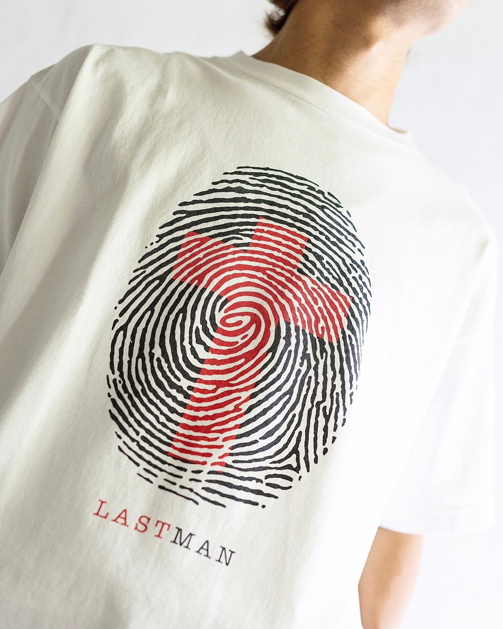LASTMAN PRINTED TEE SHIRTS "FINGER PRINT" style 8月10日(土)新作発売！