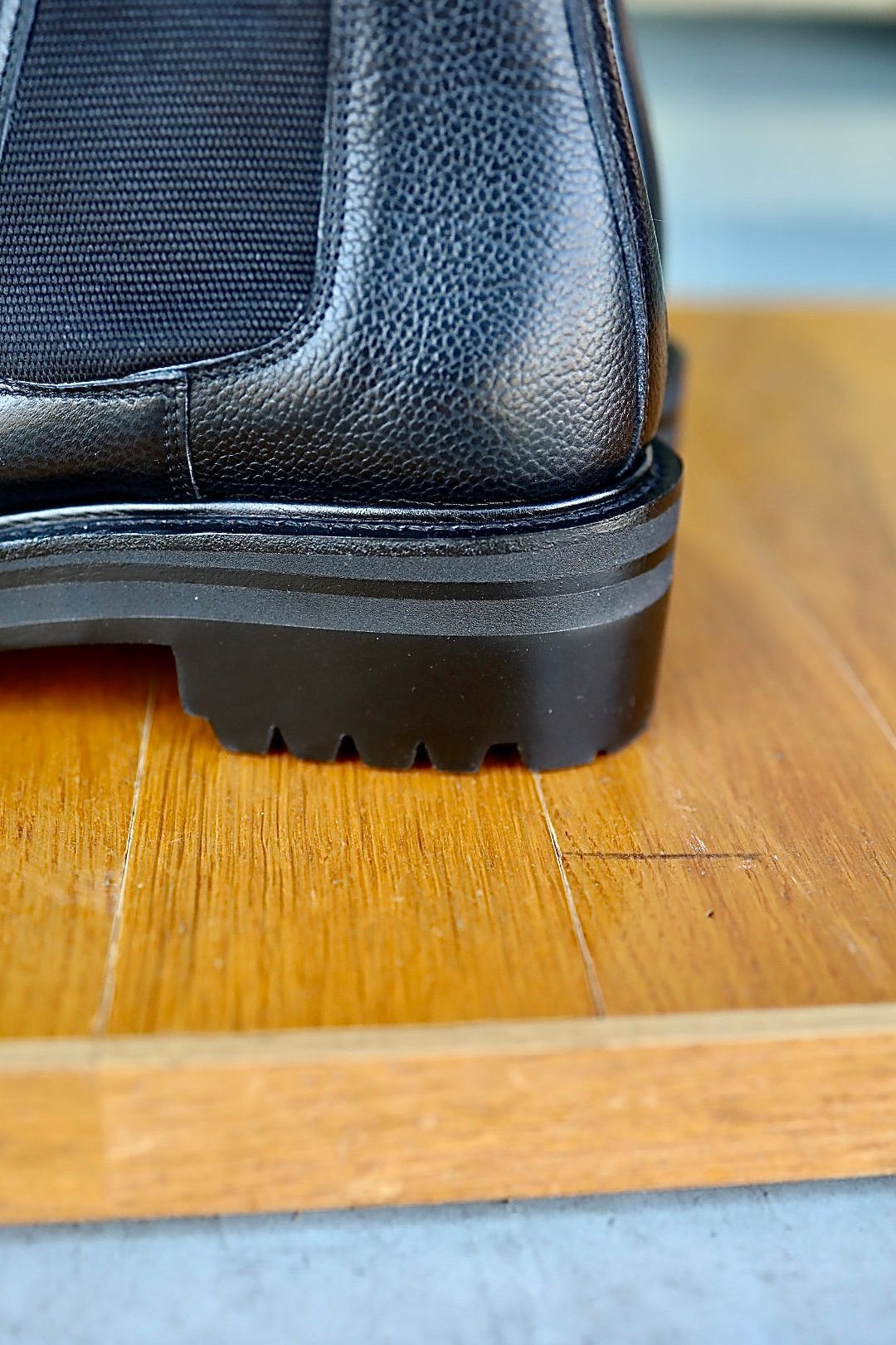 FOOTWORKSフットワークス サイドゴアブーツ WOMENS Side Gore Boots in Grain Leather(F03-0001_W)BLACK☆新作発売！