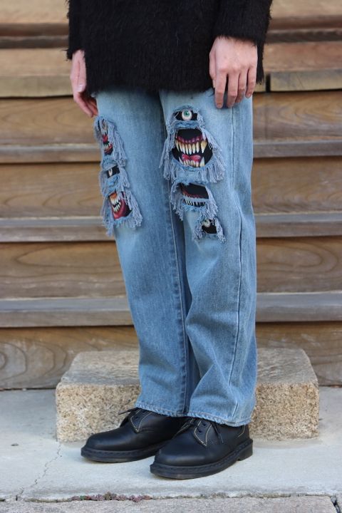 doublet ANIMAL EMBROIDERY PULLOVER(21AW33KN55) style.2021.10.3