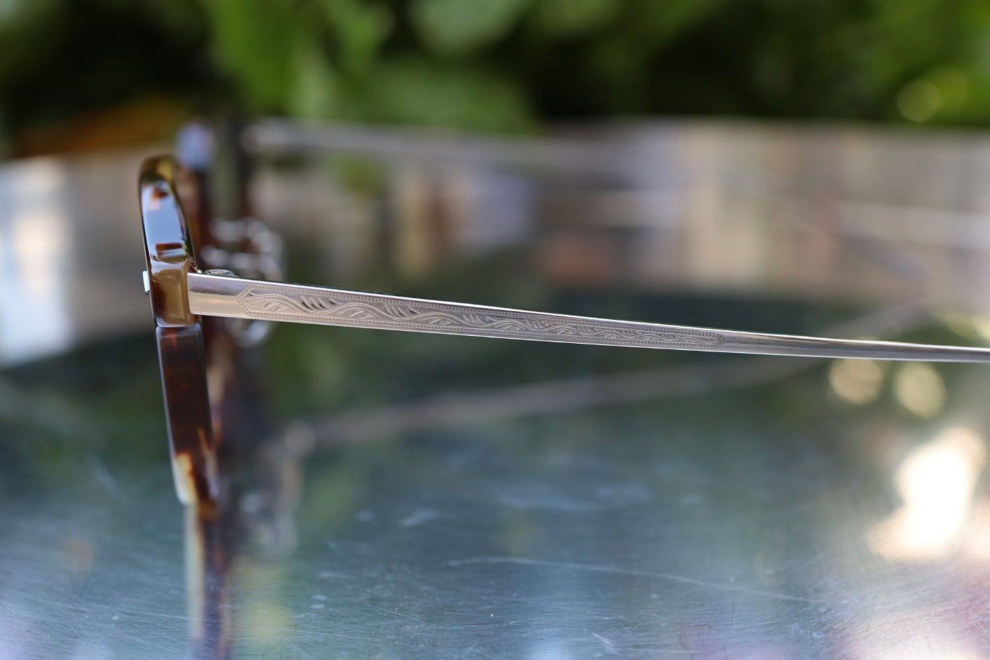 ノチノオプティカル  "JIFUSAN" #3.RICH AMBER × GREY GREEN to D.GREY(調光モデル)☆4月18日(土)再入荷！