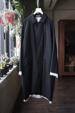 Graphpaper 24SS Wool Twill Washer Bal Collar Coat style 2024.2.11