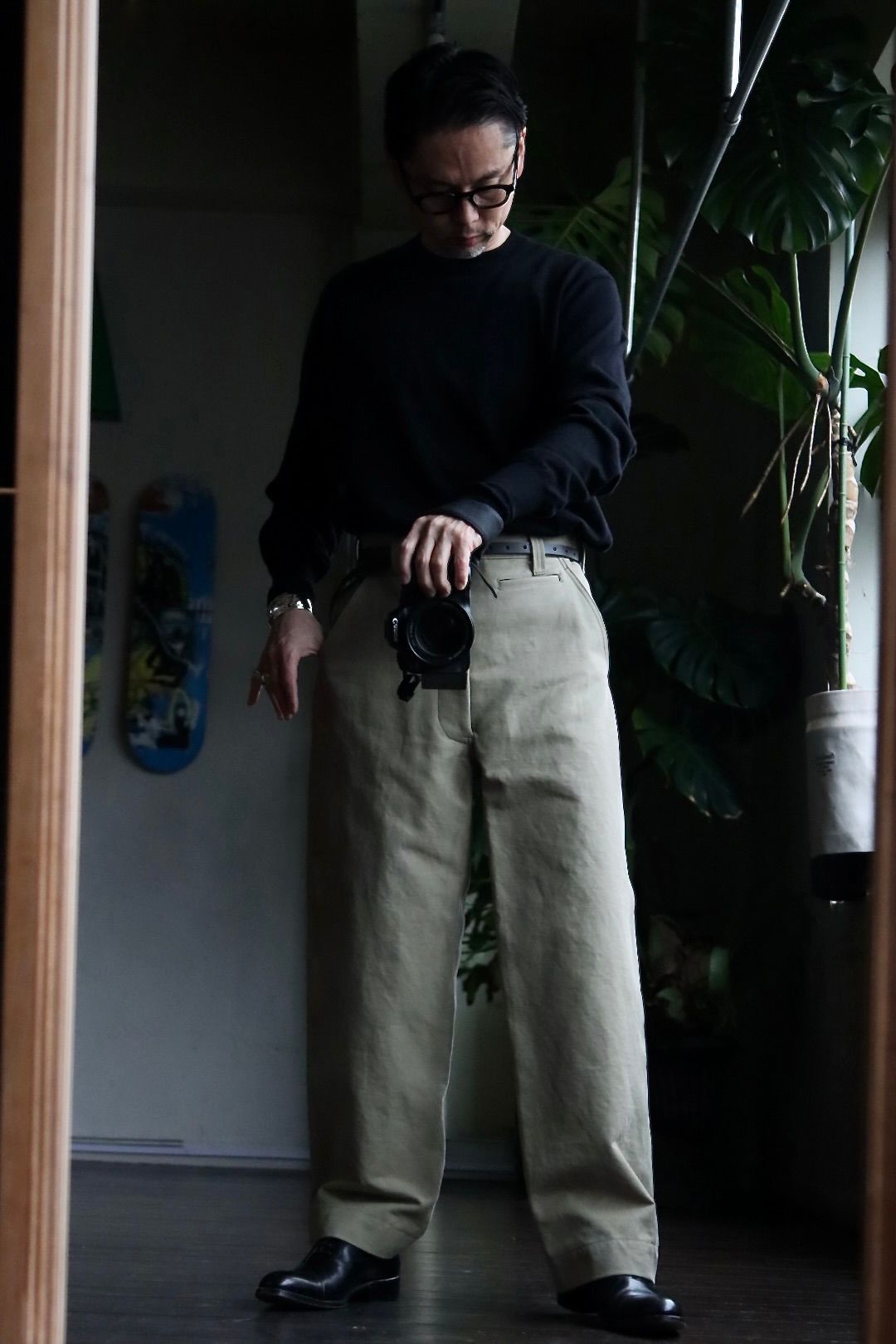 アプレッセモーターサイクルパンツ Motorcycle Trousers(23SAP-04-18H)KHAKI