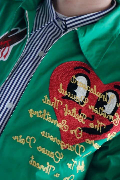 ©SAINT M×××××× ×DENIM TEARS SWING TOP"GREEN" S style.