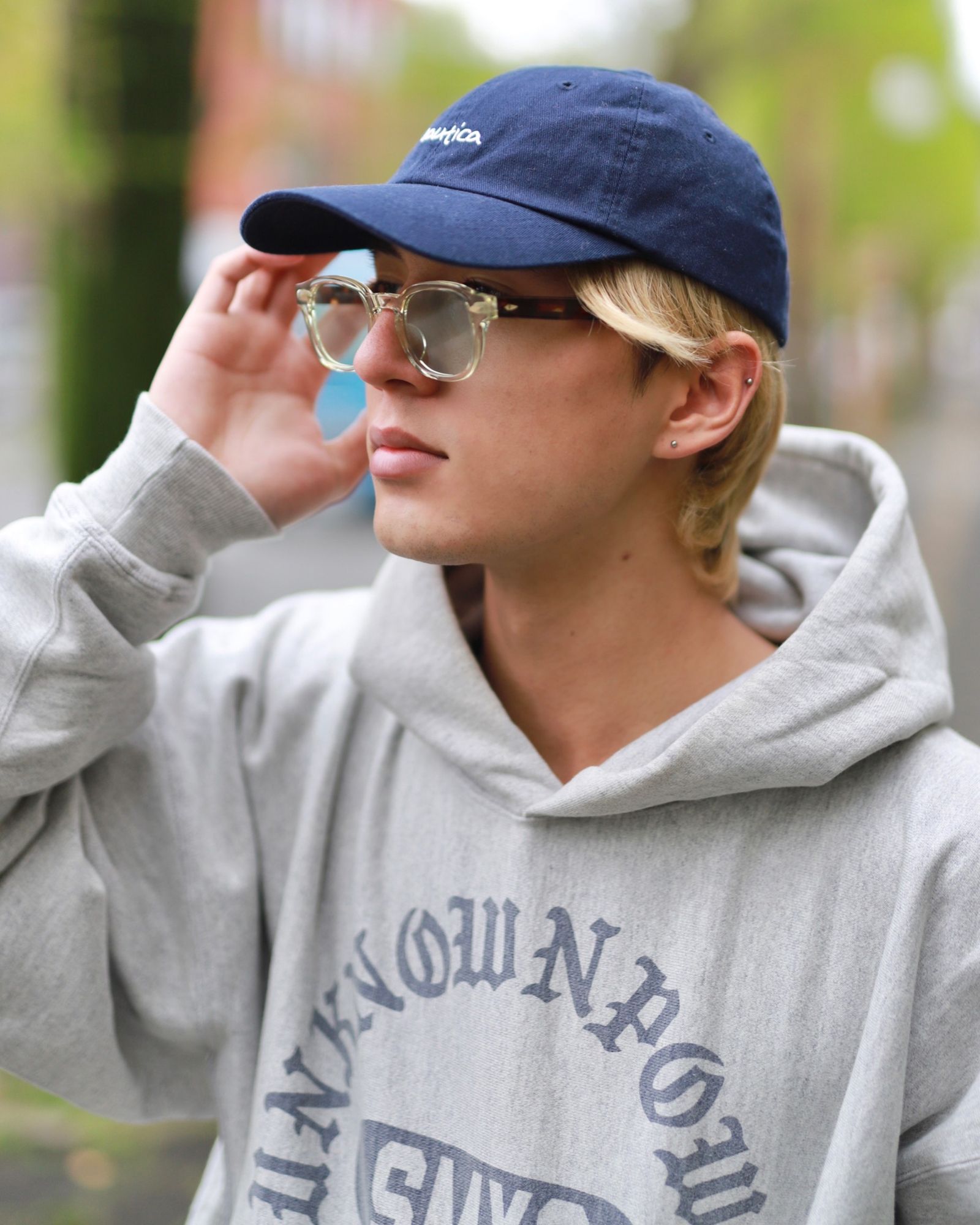 ©SAINT M×××××× 23SS 新作 UNKNOWN POWER HOODIEスタイル