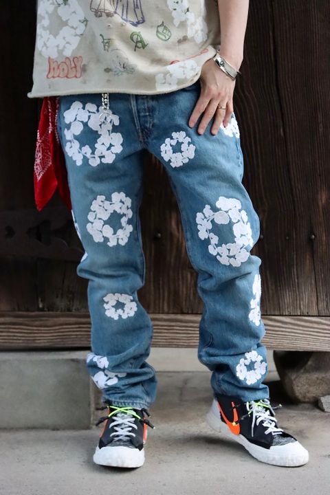 DENIM TEARS×LEVI'S 501コラボデニムスタイル.2022.4.1.