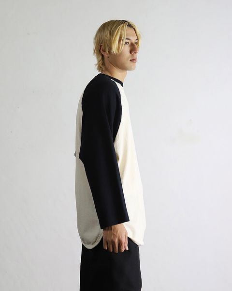 ブラームスルーツストック 24SS Co/Silk Nep Baseball Raglan Tee 2024.4.27