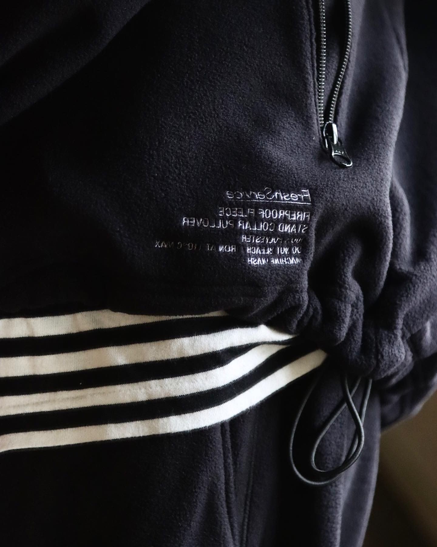 FreshService FIREPROOF FLEECE STAND COLLAR PULLOVERスタイル
