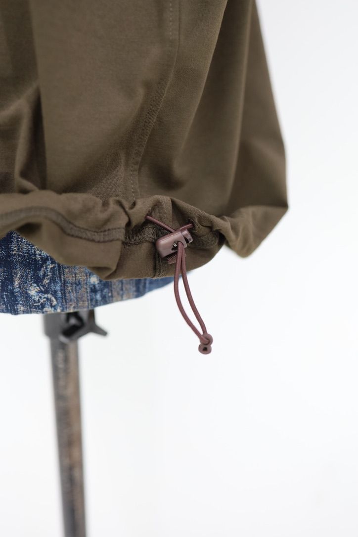 DAIWA PIER39(ダイワピア39) TECH DRAWSTRING S/S TEE(BE-35026)BROWN☆3月28日(土)新作発売！