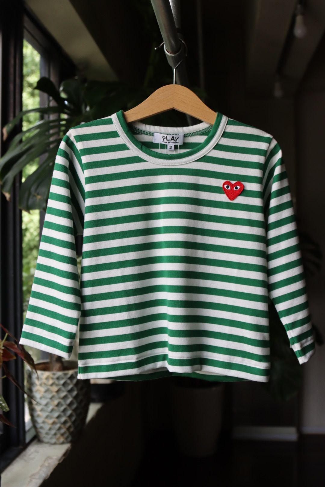 PLAY COMME des GARCONS - プレイコムデギャルソン PLAY STRIPED T