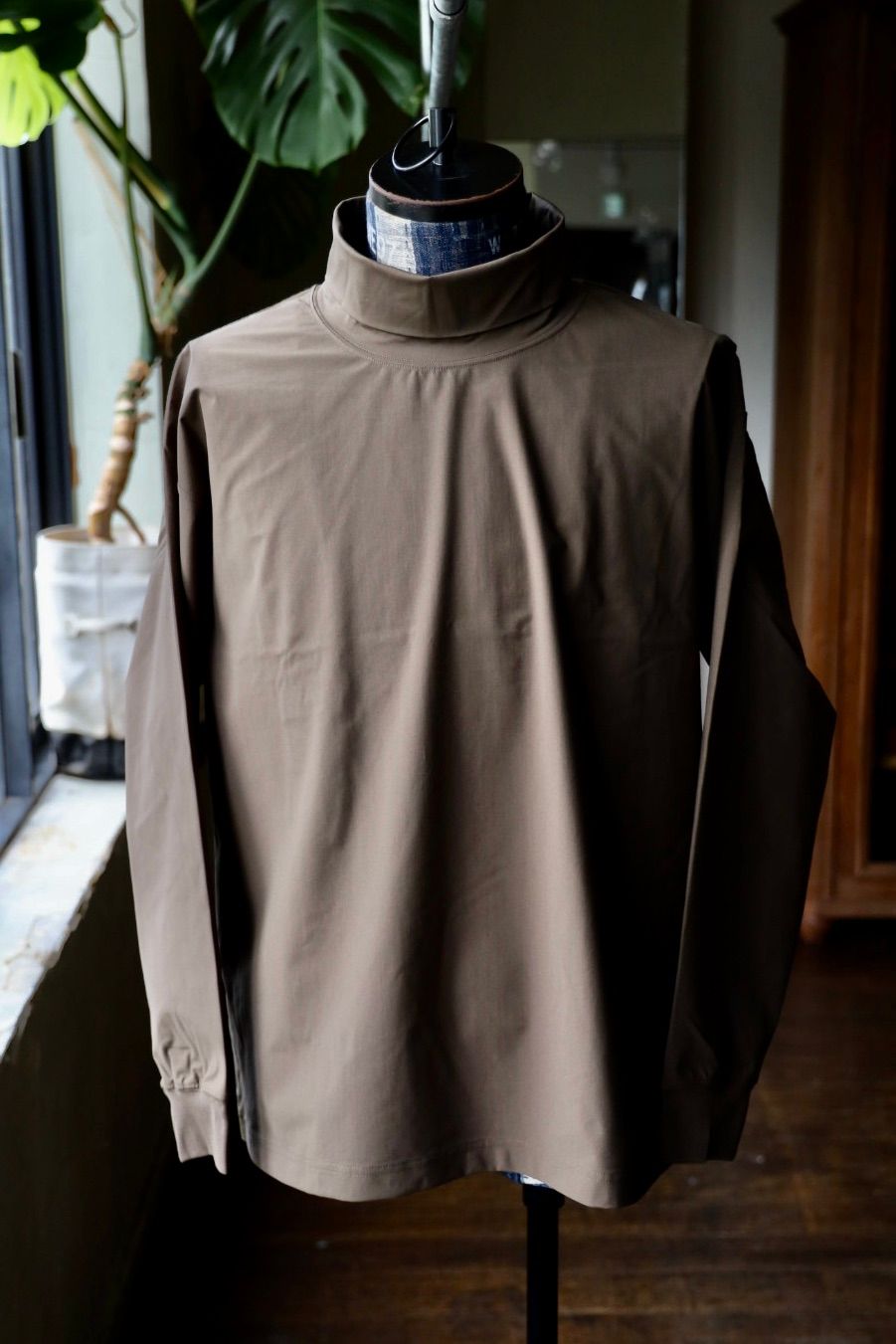 【DAIWA PIER39】TECH TURTLE NECK T TECH TURTLE NECK TEE L/S #BLACK [BE-32023W] _ DAIWA PIER39