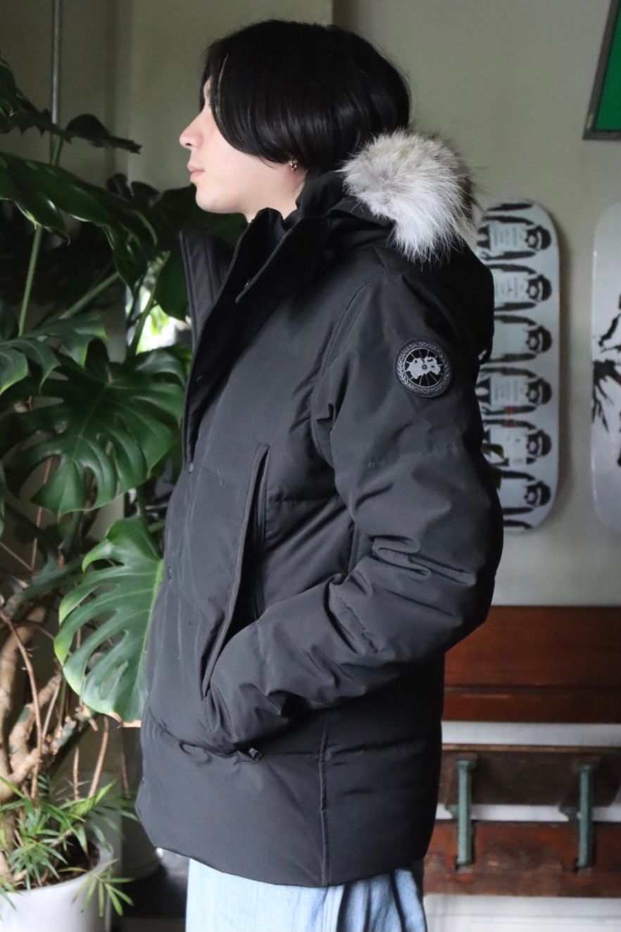 低価 CANADA GOOSE - カナダグース ブラックレーベル ウィンダム