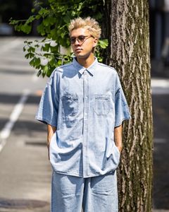フレッシュサービス LIGHT DENIM S/S SHIRT (FSC252-50046)LIGHT FADE☆6/21(土)発売！