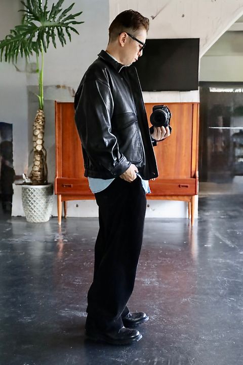 YOKE LEATHER FLIGHT JACKETスタイル2025.9.6.