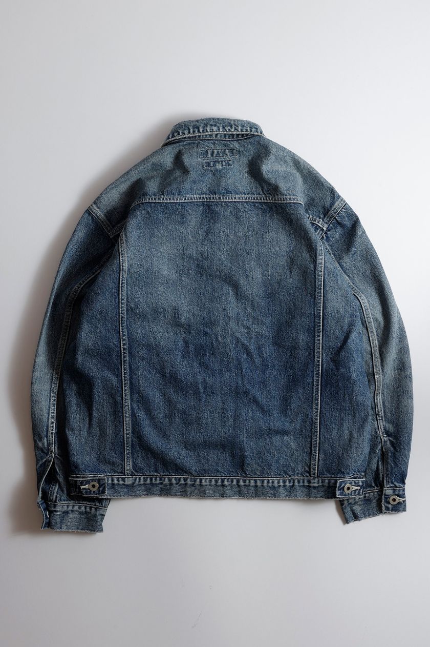ファンダメンタル デニムジャケット DENIM JACKET 3YR WASH (FA25-JK13U)INDIGO