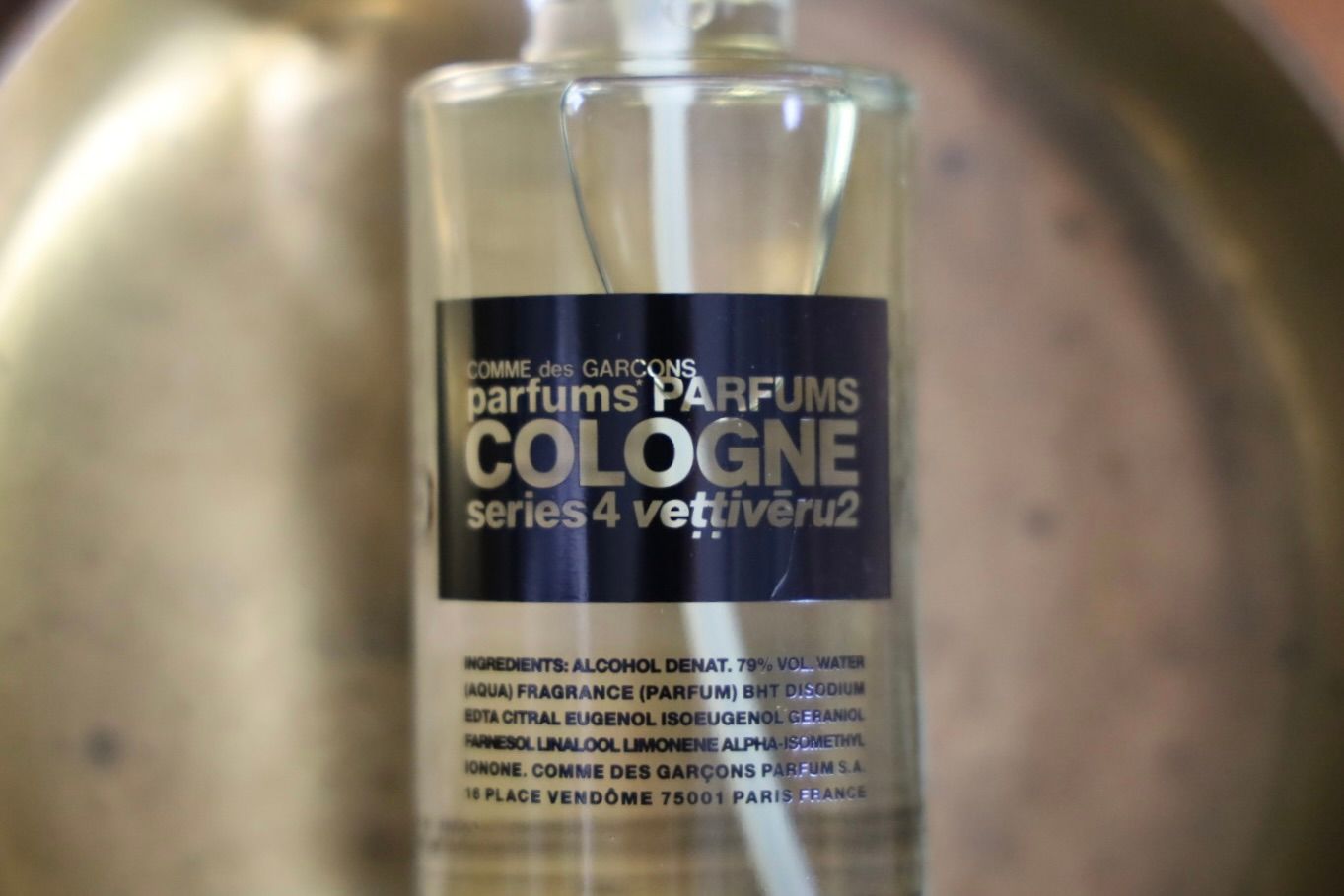 コムデギャルソン コロン  Series 4 Cologne Vettiveru 2 Eau de Cologne(125ml)☆9月27日(土)発売！