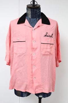 セントマイケル 26SS BOWLING SHIRT(SM-MK8-0000-036)PINK☆4月29日(水)新作発売！