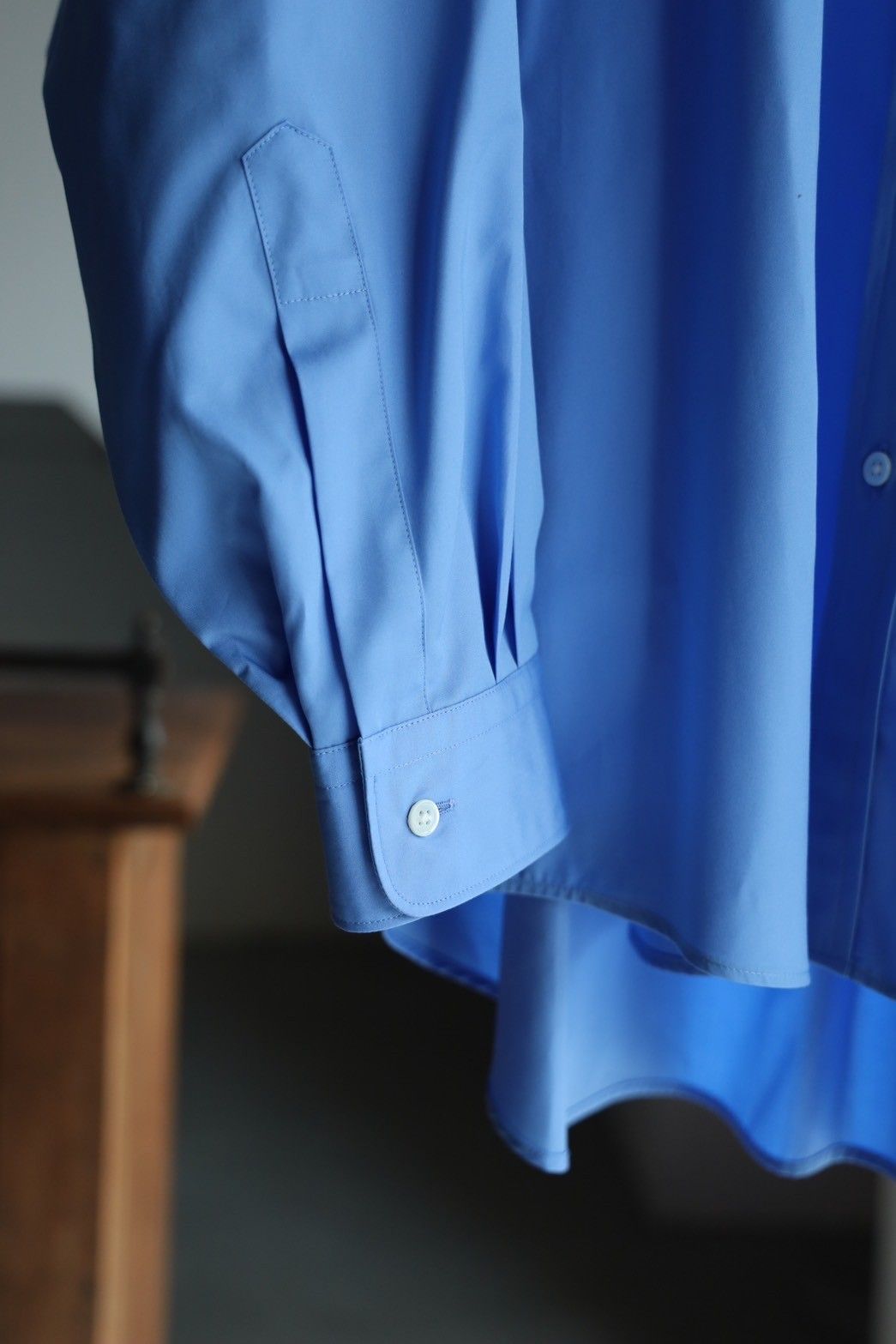 Broad L/S Oversized Band Collar Shirt | Graphpaper（グラフ