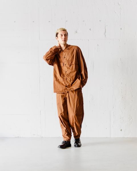 グラフペーパー Garment Dyed Typewriter Fatigue Shirt セットアップスタイル 3月8日(土)新作発売！