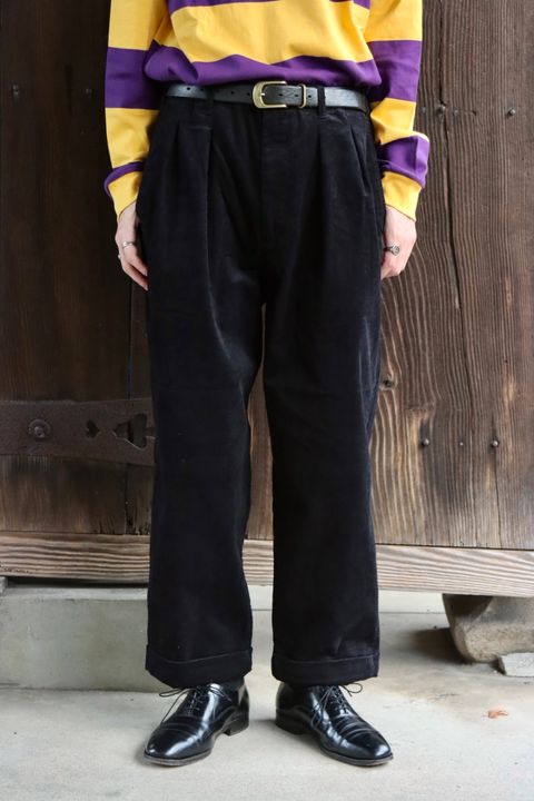 TapWater タップウォーター 23AW Tasmania Double Melton Short Duffleスタイル