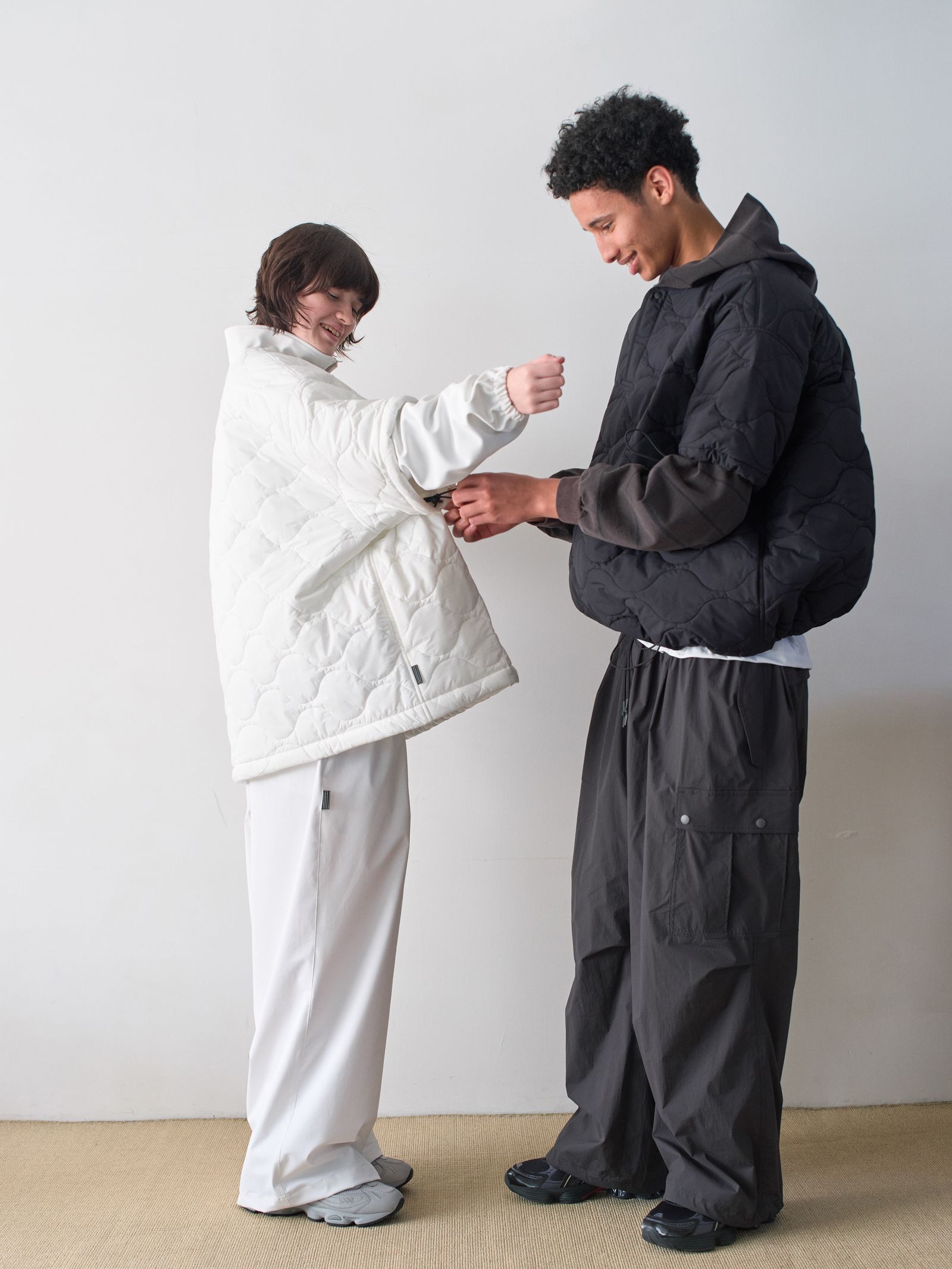 S.F.C 25FW エスエフシー PARACHUTE CARGO PANTS (SFCFW25P05)Charcoal