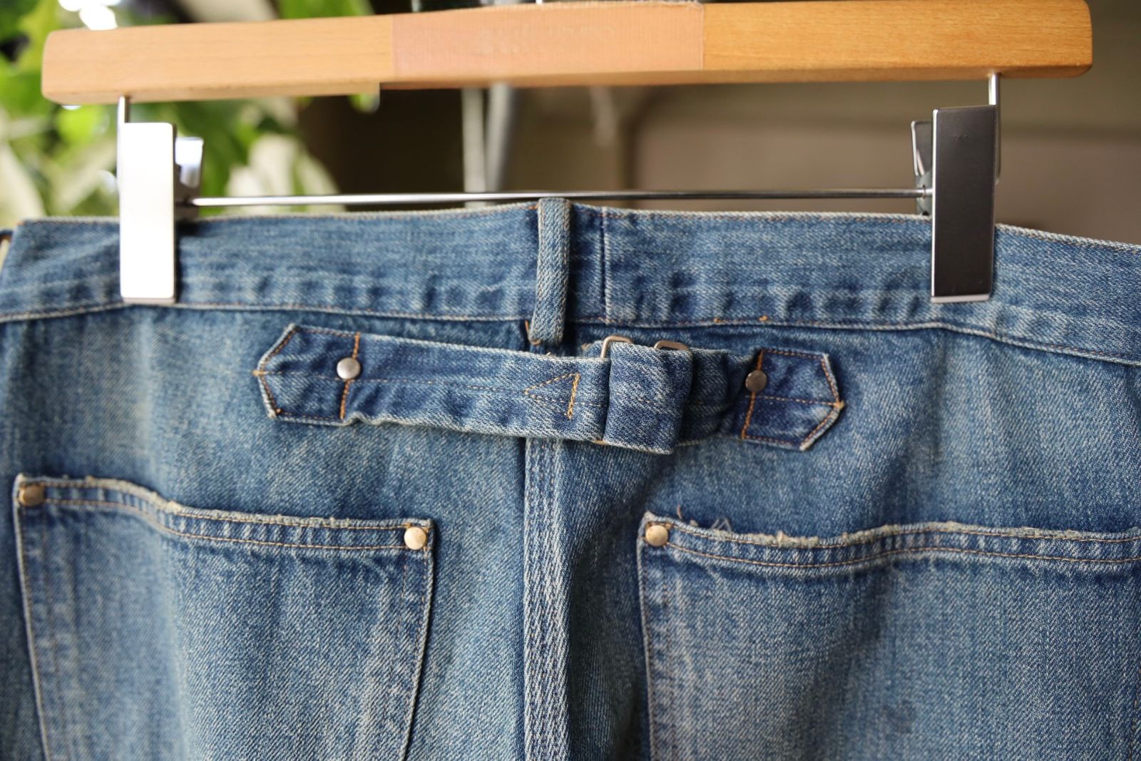 BOW WOW 25FWバウワウ  MINER'S REPAIRED DENIM WORK PANTS(BW252-MRDWP) AGED INDIGO
