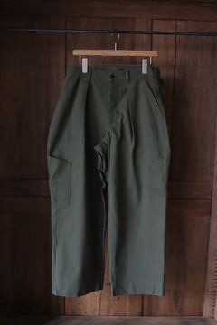 アプレッセ24SS USAF Hemmed Bottoms(24SAP-04-19K)OLIVE☆1月20日(土)発売！