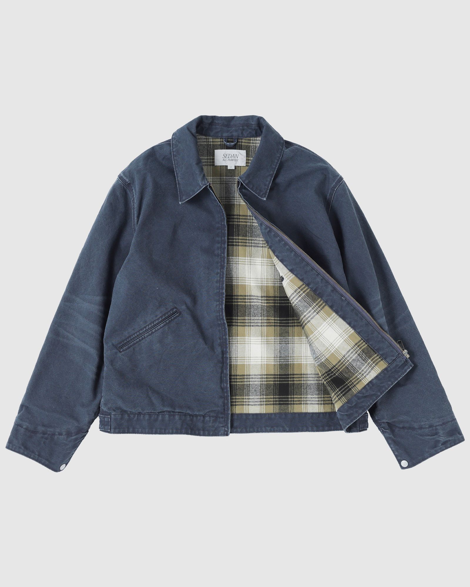 セダンオールパーパス FW25 Vintage Washed Cotton Duck Jacket(SD25F-JK02)Charcoal☆9月6日(土)発売！