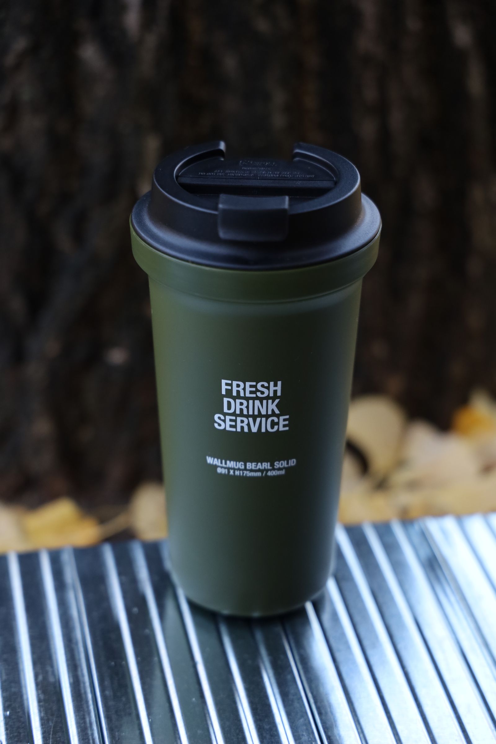 フレッシュサービス FDS_WALLMUG BEARL SOLID(FDS251-99065)KAHKI