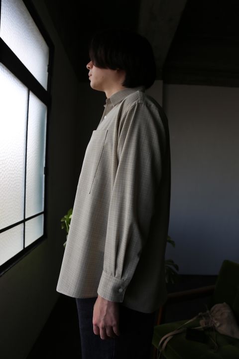 YOKE OVERSIZED BIG POCKET SHIRT(YK21SS0189SH) ※2月20日発売