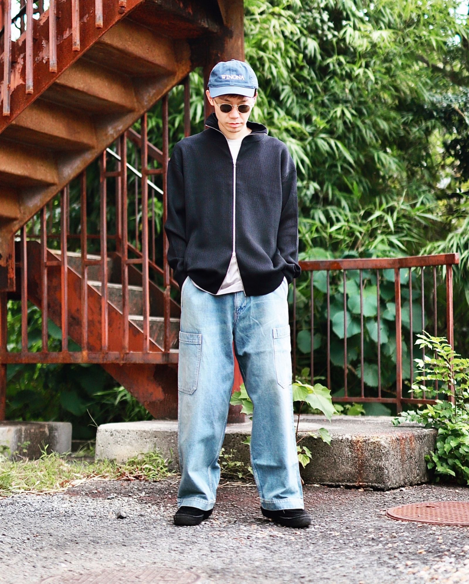 Graphpaper - グラフペーパー23AW Selvage Denim Cargo Pants(GM233