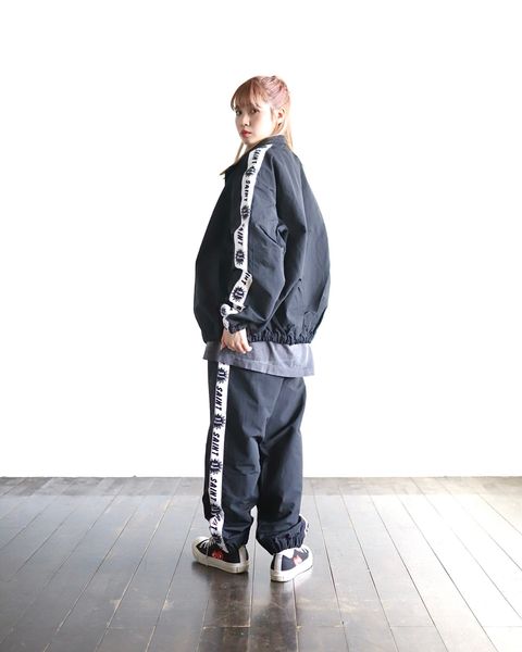 セントマイケル 新作SIDE TAPE TRACK JKTセットアップstyle.2024.2.9