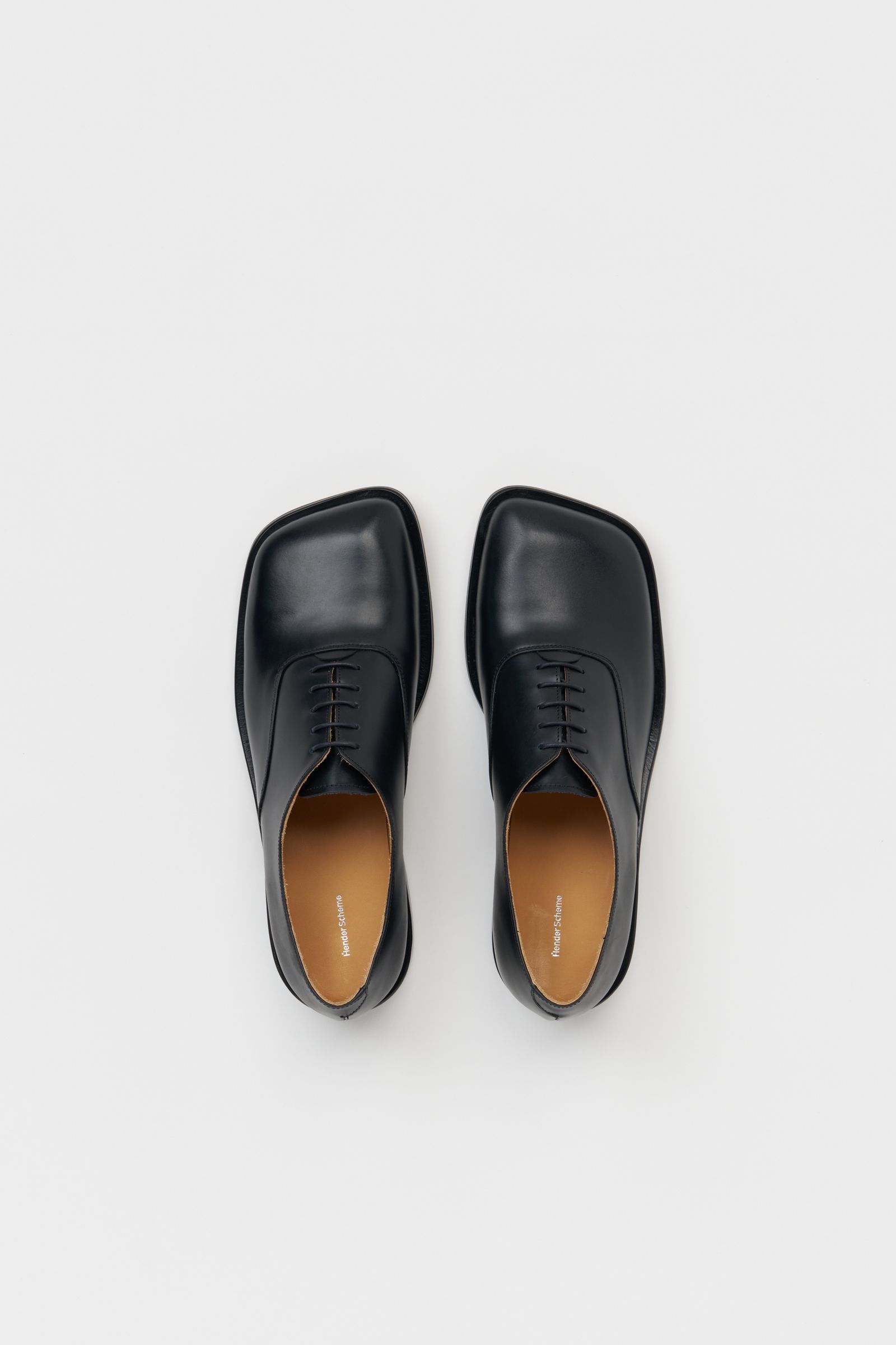 エンダースキーマ 25SA 革靴 bear foot balmoral(xu-s-bfb)black☆9月13日(土)発売！