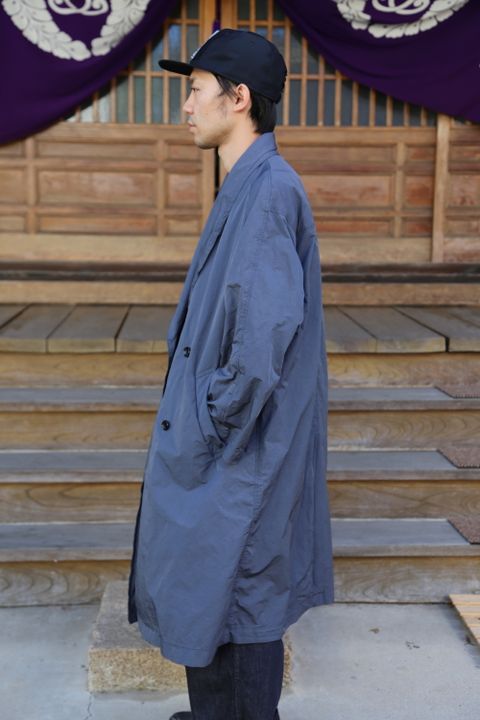 Graphpaper Garment Dyed Shop Coat"D.GRAY"Style.2020.8.16.