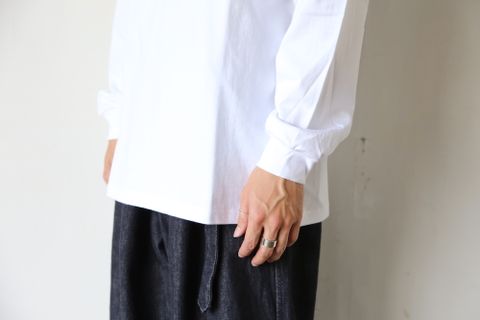 Graphpaper L/S Pocket Tee"WHITE"Style.2020.8.28.