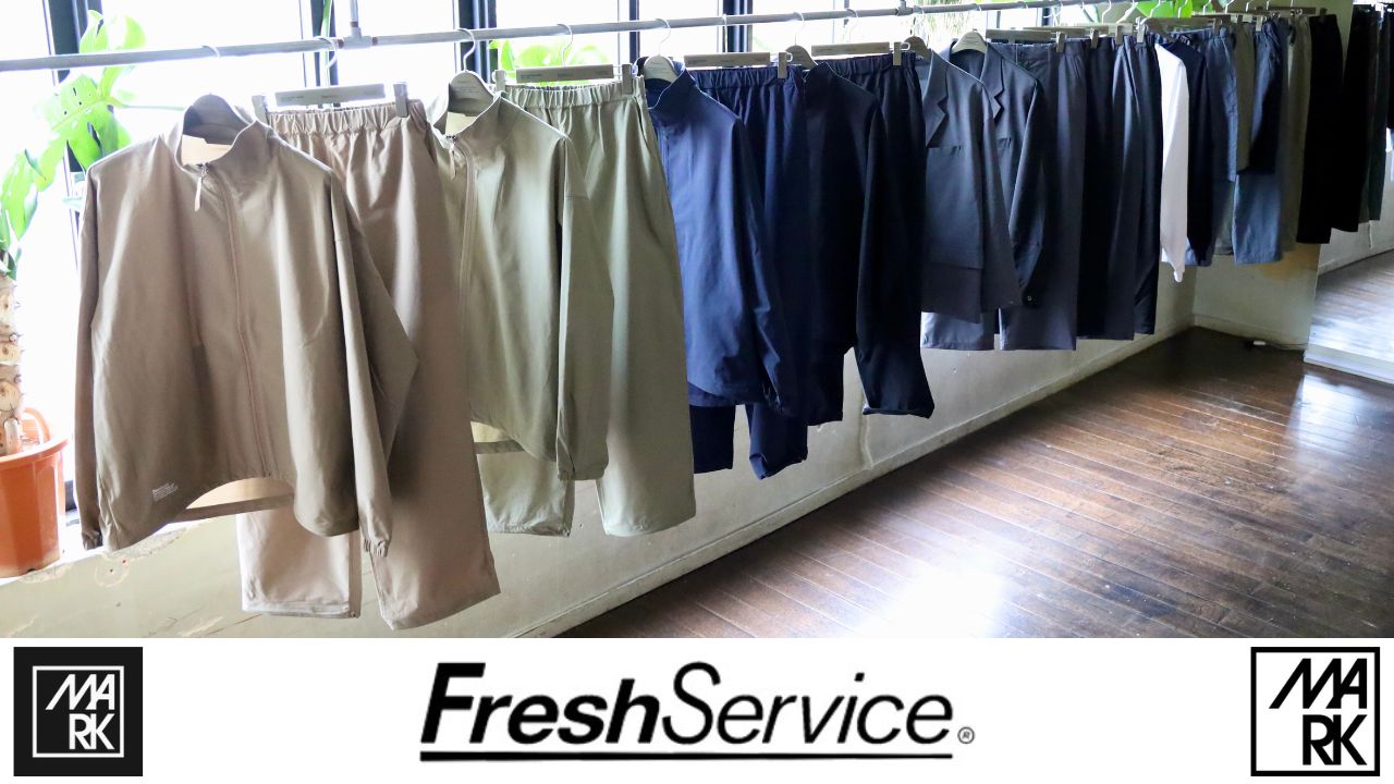 FreshService 25SS新作アイテム 3月1日(土)発売！ | mark